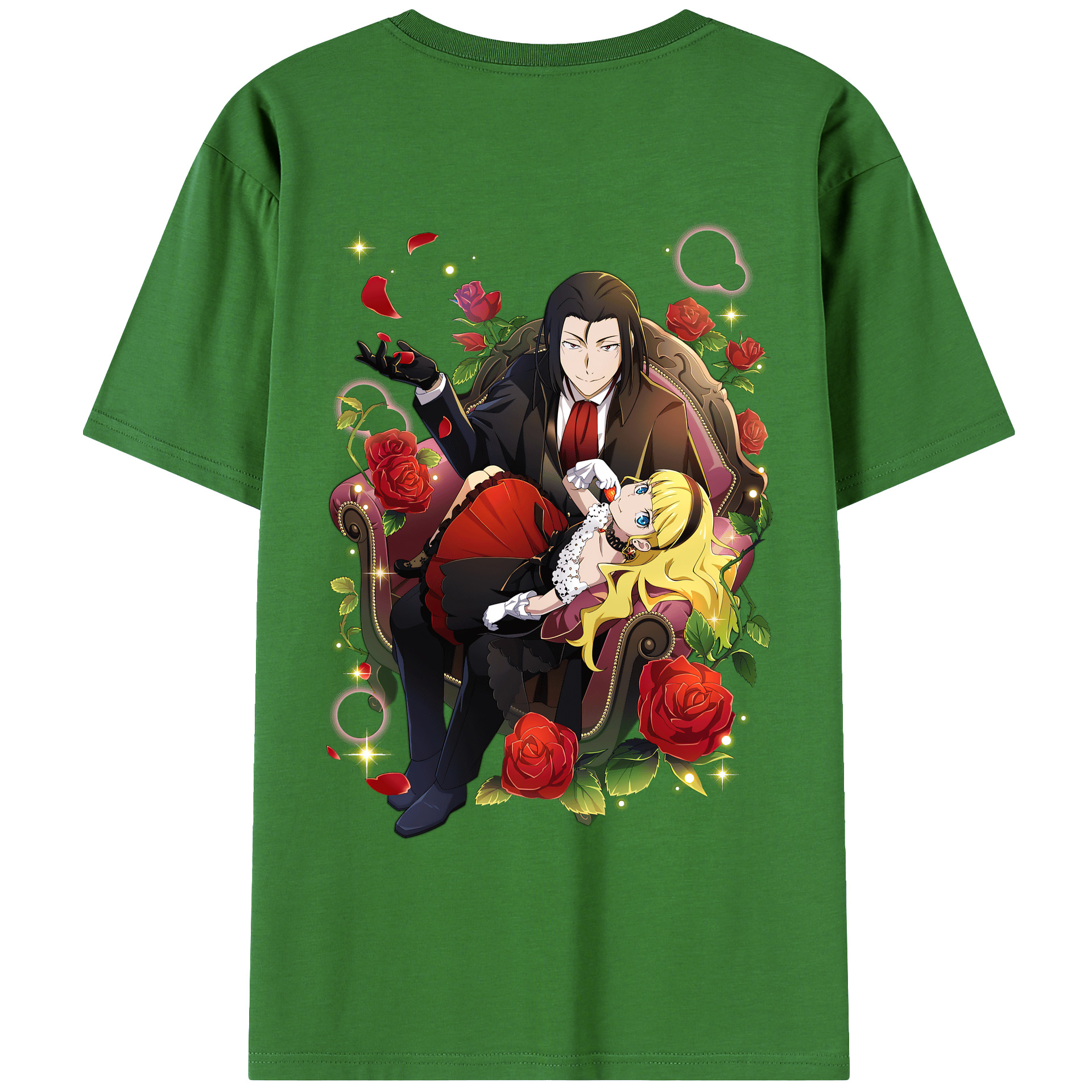 （画像用） 文豪ストレイドッグス Bungo Stray Dogs レディース半袖Tシャツ(バックプリント)